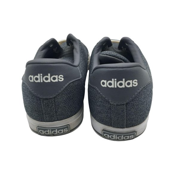Adidas Neo Cloudfoam Sneakers Mens 11 Silicone Stretch Flat No Laces Gray AW4568 main image 4